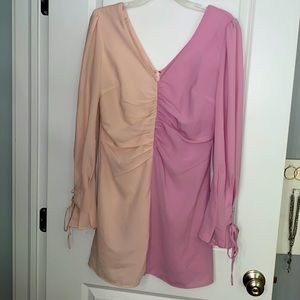 Lulu dress size medium, split 2 colors